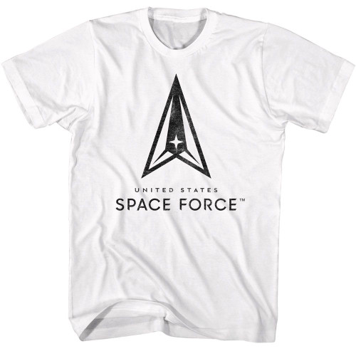 U.S. Air Force T Shirt - Space Force on White