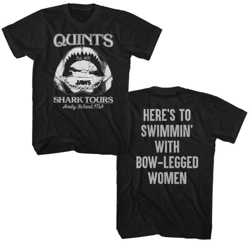 Jaws T-Shirt - Quints Quote