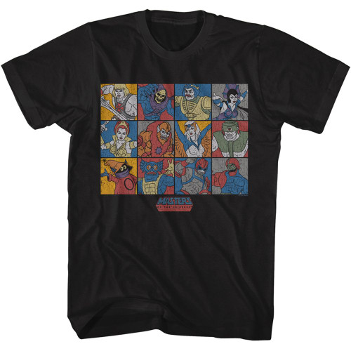 Masters of the Universe T-Shirt - Character Blocks