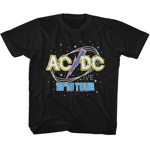 AC/DC 1978 Live Tour Intergalactic Toddler T-Shirt