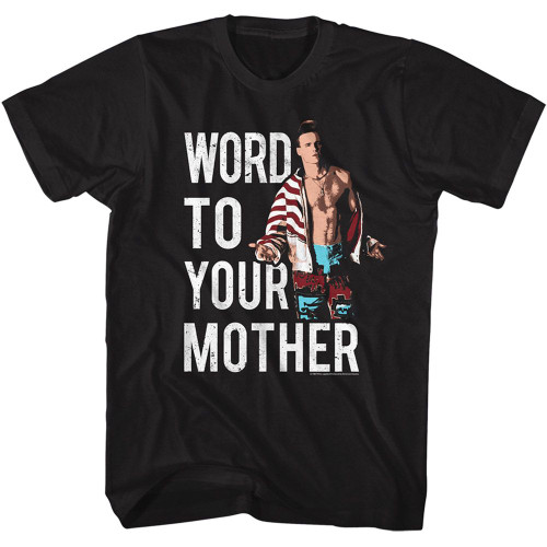 Vanilla Ice T-Shirt - White Word To Your Mother