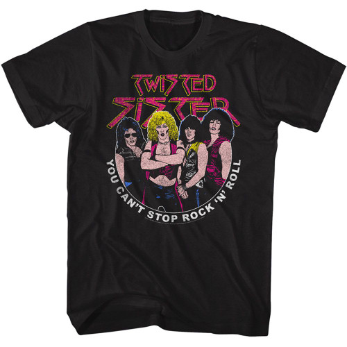 Twisted Sister T-Shirt - Can't Stop Rock