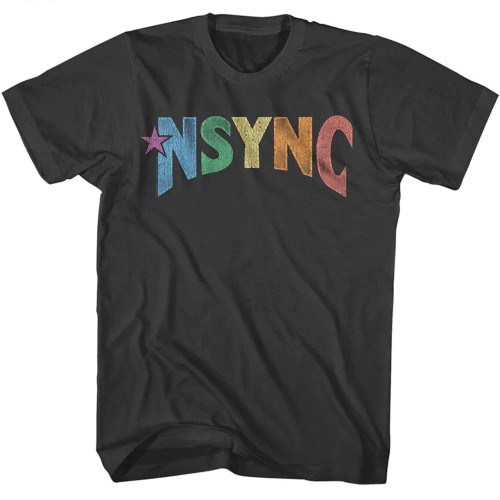 NSYNC T-Shirt - Multi Color Logo 2