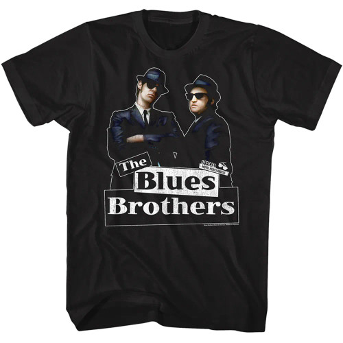 The Blues Brothers T-Shirt - New Blue Logo