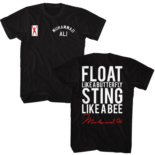 Muhammad Ali T-Shirt - Float Sting 2-Sided