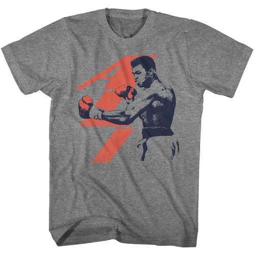 Muhammad Ali T-Shirt - Name and Figure