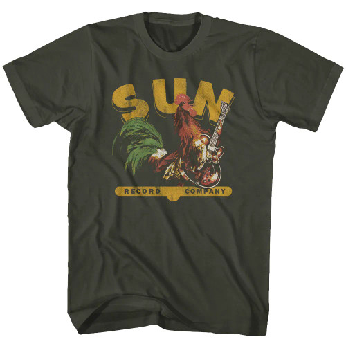 Sun Records T-Shirt - Rooster with Guitar
