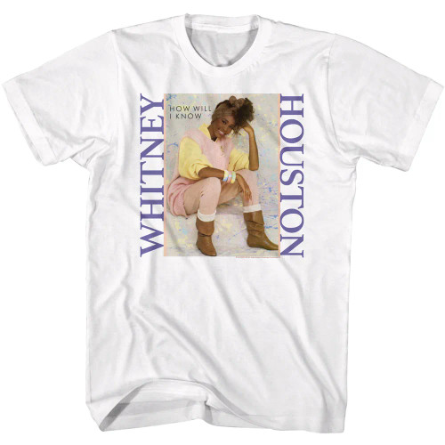 Whitney Houston T-Shirt - Pastel How Will I Know