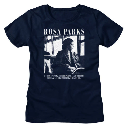 Rosa Parks Girls T-Shirt - Vision and Courage