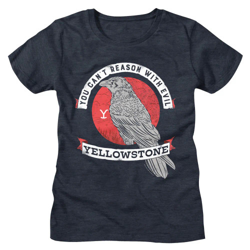 Yellowstone Girls T-Shirt - Cant Reason with Evil