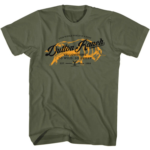 Yellowstone T-Shirt - Dutton Ranch Buffalo