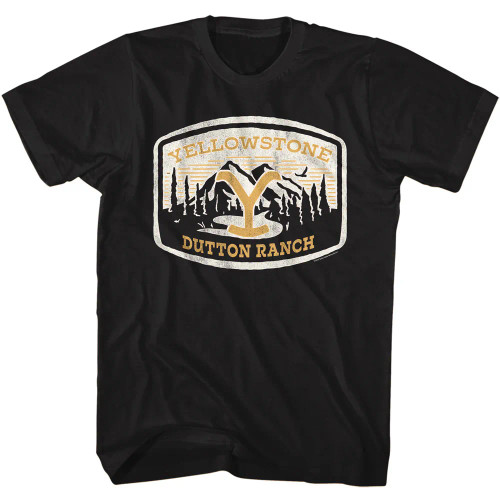 Yellowstone T-Shirt - Dutton Ranch Patch