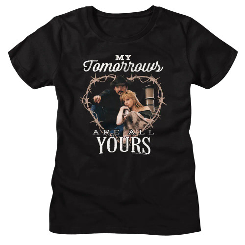 Yellowstone Girls T-Shirt - My Tomorrows Are Yours