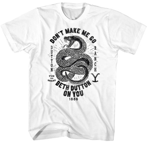 Yellowstone T-Shirt - Snake Dont Make Me
