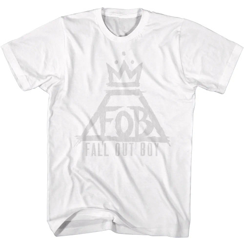 Fall Out Boy T-Shirt - Triangle Crown Logo