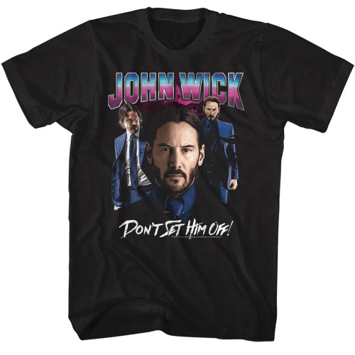 John Wick T-Shirt - Shiny Lightning No Gun