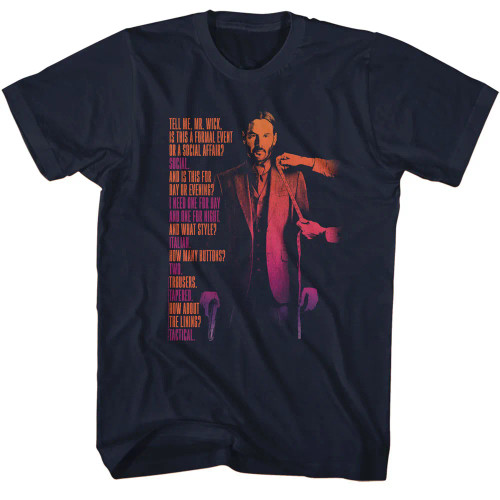 John Wick T-Shirt - Tell Me Mr Wick