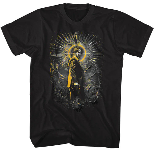 John Wick T-Shirt - Golden Highlights Halo