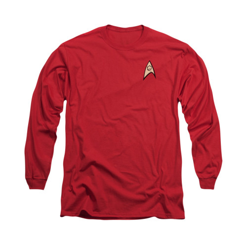 Image for Star Trek Long Sleeve Shirt - Engineering Uniform
