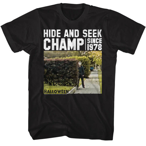 Halloween T-Shirt - Hide and Seek Bushes