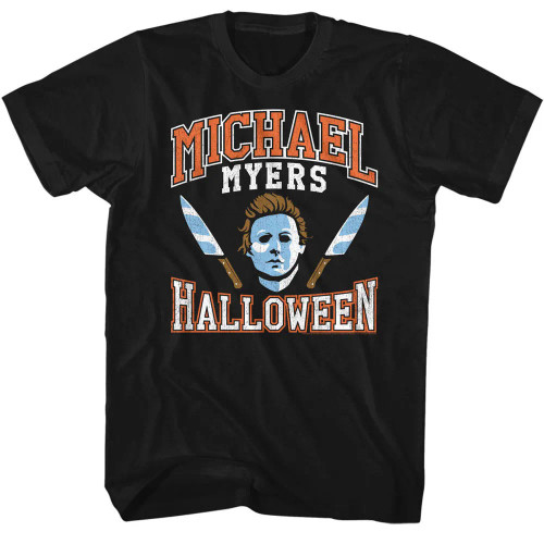 Halloween T-Shirt - Varsity Style Michael