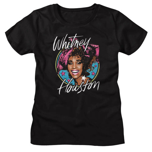 Whitney Houston Girls T-Shirt - Stars