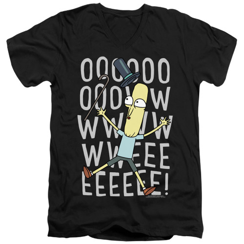 Rick and Morty V Neck T-Shirt - Oowweeeee