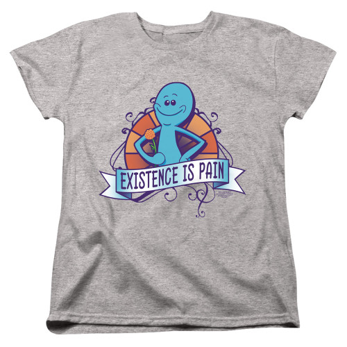 Rick and Morty Womans T-Shirt - Existence is Pain