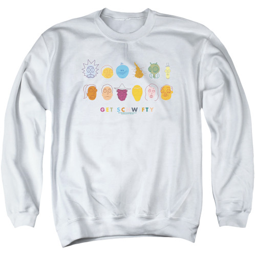 Rick and Morty Crewneck - Get Schwifty