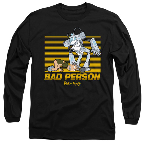 Rick and Morty Long Sleeve Shirt - Bad Person