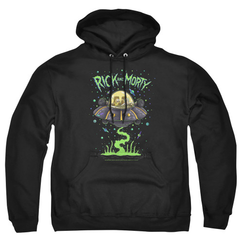 Rick and Morty Hoodie - Drunk Rick Ship