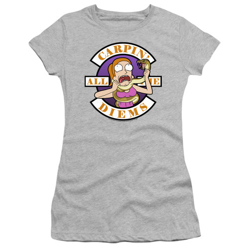 Rick and Morty Girls T-Shirt - Carp En All Them Diems