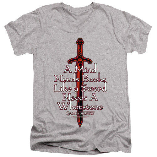 Game of Thrones T-Shirt - V Neck - The Mind Needs Books