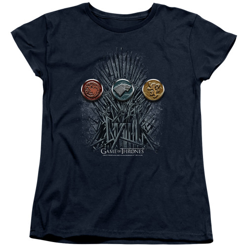 Game of Thrones Woman's T-Shirt - For The Throne Sigils