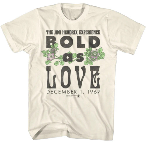 Jimi Hendrix T-Shirt - Bold As Love 67