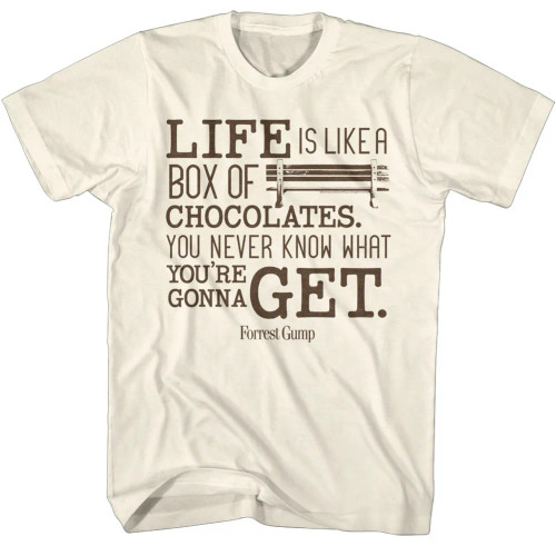 Forrest Gump T-Shirt - Like A Box of Chocolates