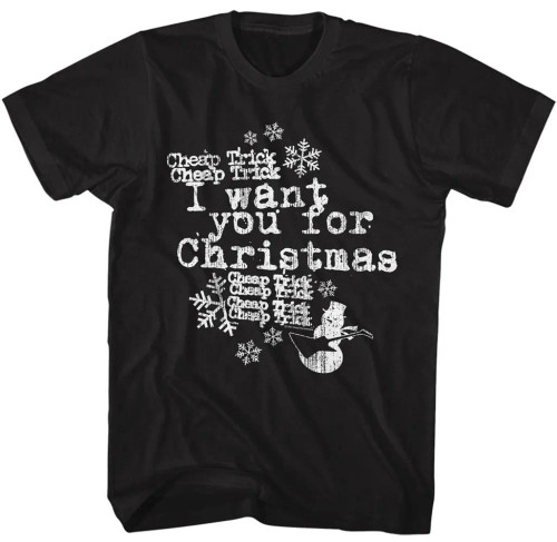 Cheap Trick T-Shirt - Want You For Christmas