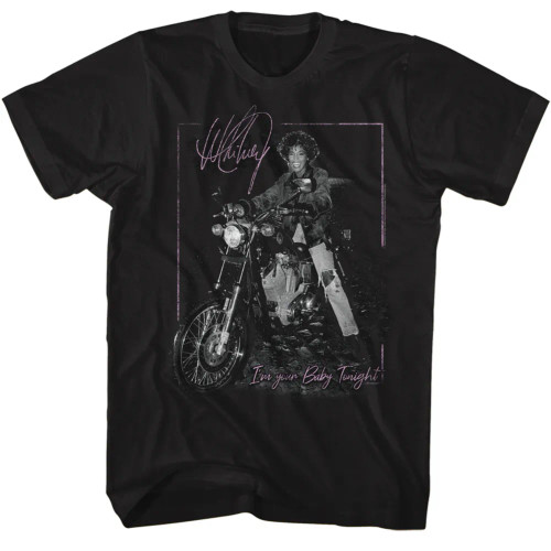 Whitney Houston T-Shirt - Motorcycle