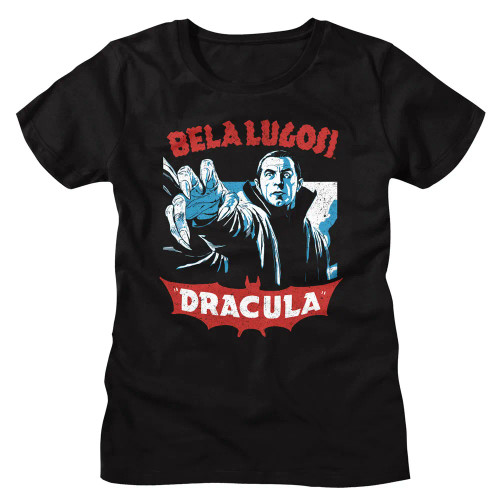 Bela Lugosi Girls (Juniors) T-Shirt - Reach Forward