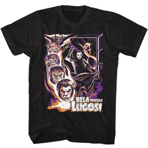 Bela Lugosi T-Shirt - Bat Transformation