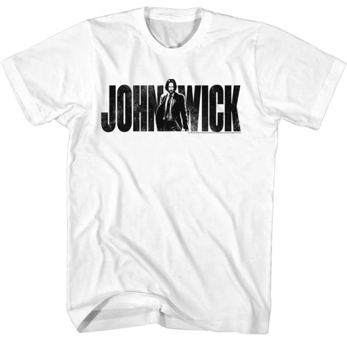 John Wick T-Shirt - White With Name