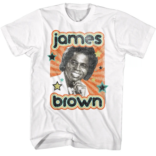 James Brown T-Shirt - Stars