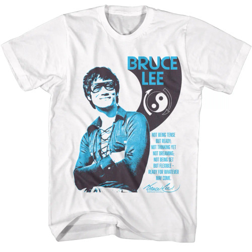 Bruce Lee T-Shirt - White Ready