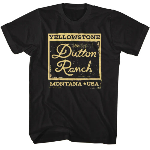 Yellowstone T-Shirt - Dutton Ranch Square