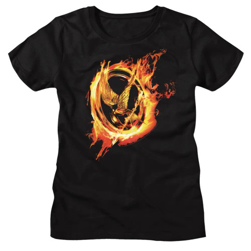 The Hunger Games Girls (Juniors) T-Shirt - Pin