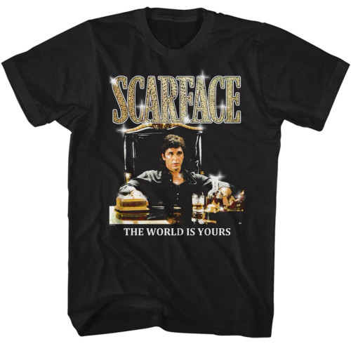Scarface T-Shirt - Gold Logo