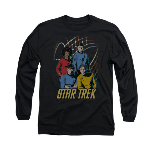 Image for Star Trek Long Sleeve Shirt - Warp Factor 4