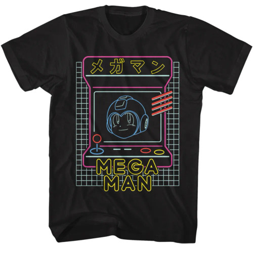 Mega Man T-Shirt - Neon Arcade