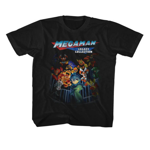 Mega Man Legacy Collection Youth T-Shirt