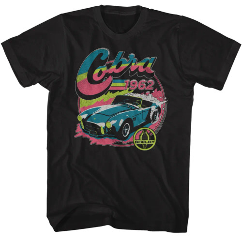 Shelby Cobra T Shirt - Colorful 1962 Cobra